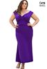 Immagine di PLUS SIZE FIT AND FLARE MAXI DRESS